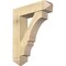 Ekena Millwork Balboa Arts and Crafts Rough Sawn Bracket w/ Offset Brace, Douglas Fir, 8"W x 30"D x 38"H BKT0806X30X38BOA03RDF - alternate 1
